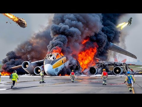 Видео: 80 экстремально опасных моментов в авиации, запечатлённых на камеру | Лучшее за 2024 год! #16