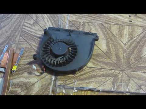 Видео: ноутбук asus k50i греется, разборка, чистка