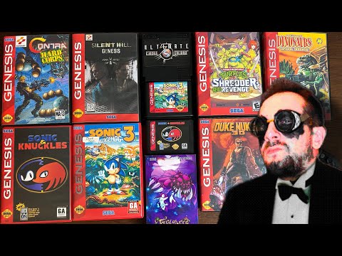 Видео: Реплика на SEGA Mega Drive второй конъ