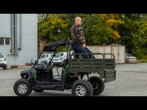 Видео: Електричний UTV з двигуном 3000Вт🔥