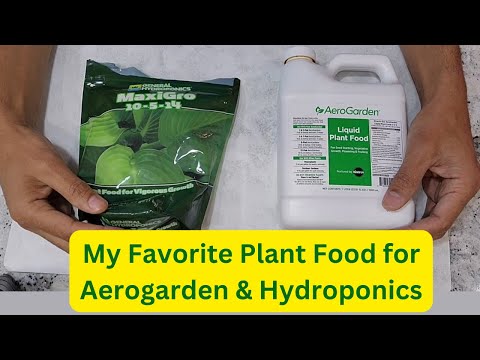Видео: Мои любимые удобрения для выращивания растений в аэрогардене и гидропонике, подкормка для растени...