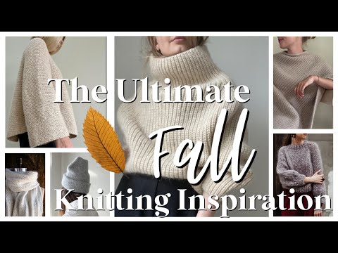 Видео: 🍂🍁 Главное вдохновение для вязания осенью: 20 узоров для 2025 года 🍁🍂