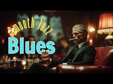 Видео: Расслабляющая нежная блюзовая музыка и атмосфера виски-блюза | Идеальный фоновый джаз-блюз