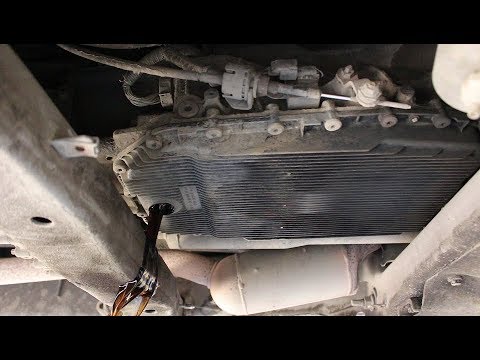 Видео: Частичная замена масла в АКПП на Land Rover Discovery 3 Ленд Ровер Дискавери 3