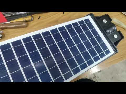 Видео: Обзор светодиодного светильника на солнечной батарее "ЭРА"