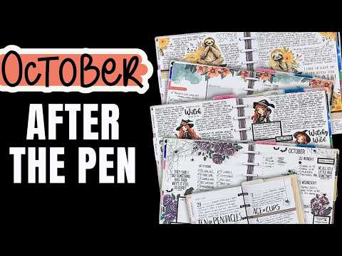 Видео: Октябрьский планировщик «Счастливый»: пролистайте после ручки