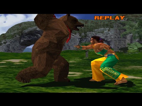 Видео: Tekken 3 — Кума — аркадный режим (PS1)