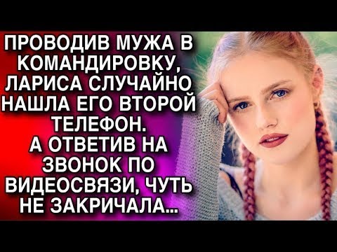 Видео: ПРОВОДИВ МУЖА В КОМАНДИРОВКУ, ЛАРИСА СЛУЧАЙНО НАШЛА ЕГО ВТОРОЙ ТЕЛЕФОН. А ОТВЕТИВ НА ЗВОНОК...