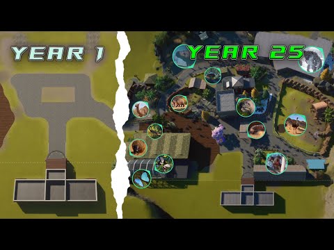 Видео: Я потратил 25 лет на создание случайно сгенерированного зоопарка в Planet Zoo | Planet Zoo