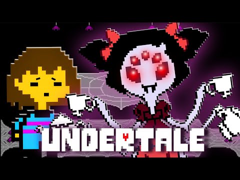 Видео: Чаепитие с паучихой ._. Undertale #8