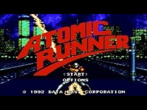 Видео: Полное прохождение (((SEGA))) Atomic Runner / Атомный бегун