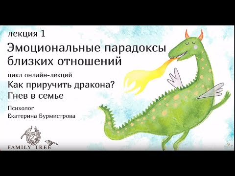 Видео: Екатерина Бурмистрова | «Эмоциональные парадоксы близких отношений»|Цикл лекций «Гнев в семье»