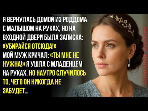 Видео: Я вернулась из роддома с малышом на руках, но мой муж закричал: «Убирайся отсюда!» Но потом…