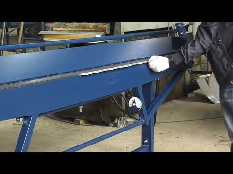 Видео: Гибка сложной стыковочной планки