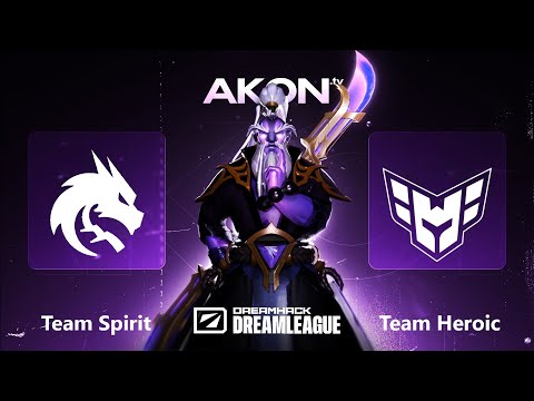 Видео: ДОТА 2 [RU] Team Spirit vs Team Heroic [bo2] DreamLeague S24, Group Stage 1, Group B