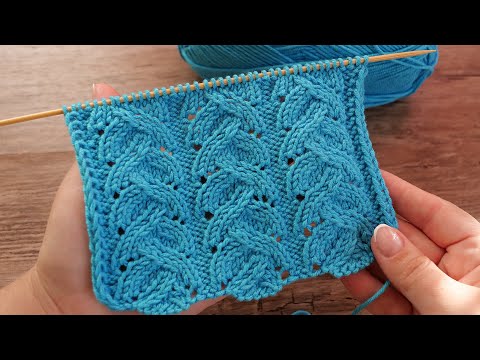 Видео: Имитация Танцующей косы спицами 💃 knitting pattern