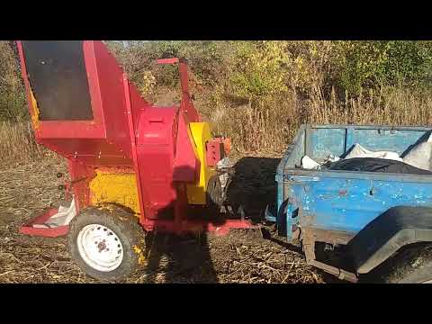 Видео: Огляд міні гарбузового комбайна МОРОЗ