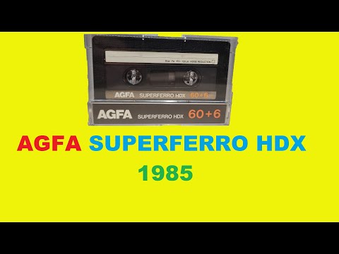 Видео: AGFA SUPERFERRO HDX 1985! ХОРОША ЛИ AGFA!