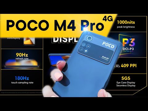 Видео: AMOLED дисплей 700 nits - НОВЫЙ POCO M4 PRO 4G