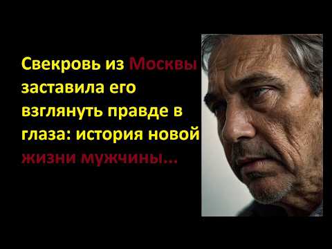 Видео: Свекровь из Москвы заставила его взглянуть правде в глаза: история новой жизни мужчины