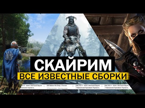 Видео: Скайрим: ВСЕ известные сборки!!!