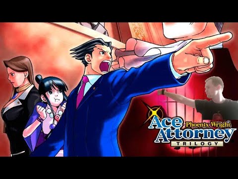 Видео: Перец пошёл защищаться в суде -||- Phoenix Wright: Ace Attorney Trilogy - СТРИМ № 1