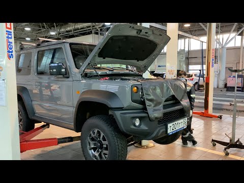 Видео: Suzuki Jimny  2020 ПЕРВОЕ ТО выявлен серьезный косяк