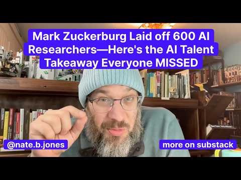 Видео: Марк Цукерберг уволил 600 исследователей ИИ — вот основные моменты в области ИИ, которые все проп...