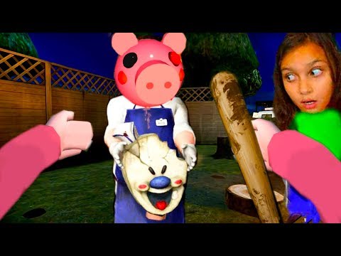 Видео: МОРОЖЕНЩИК стал ПИГГИ 10 😱  и снял Маску ! ICE SCREAM 4 vs ICE SCREAM 3! Балди и Валеришка