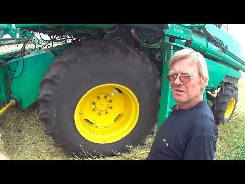 Видео: Молотим ПШЕНИЦУ Дон 1500Б
