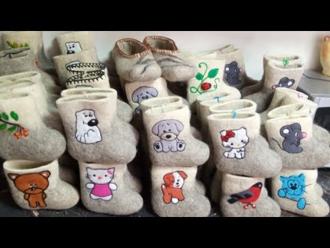 Видео: Как свалять валенки