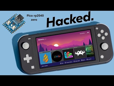 Видео: Прошивка (чиповка) Nintendo Switch Lite | Pico rp2040 zero | Kefir |