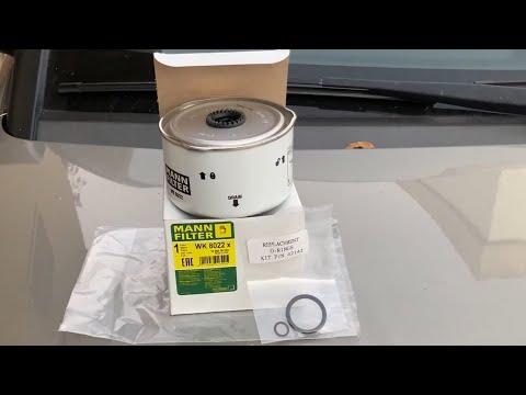 Видео: Сделай сам - Range Rover Sport SDV6 2012 года: замена фильтра дизельного топлива