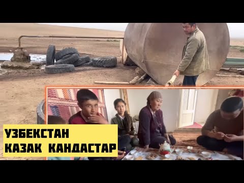 Видео: Өзбкестан. Қазақ қандастар. Төреханның қои ауылындағы тірліктер.