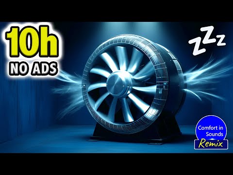 Видео: ВЫ МГНОВЕННО РАССЛАБЛЯЕТЕСЬ с ЭТИМ Fan White Noise (БЕЗ РЕКЛАМЫ), Fan ASMR, Dark Screen