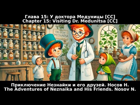 Видео: 15. В больнице. Приключения Незнайки и его друзей. Николай Носов. [CC] 🎥🔤