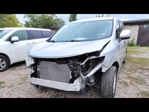 Видео: Nissan Quest. Восстановление американского японца после ДТП.