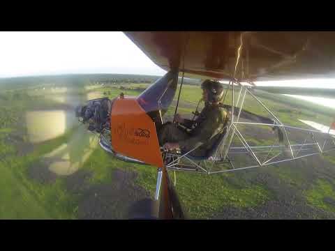 Видео: Экстремальные-плановые полеты летчика испытателя на ФИЛИНЕ S. Air bike Ultra light aviation, bush