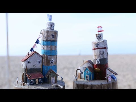 Видео: Сделано в Севастополе: Волшебный мир дрифтвуд-арт