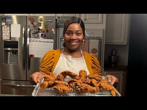 Видео: Самая хрустящая жареная курица, которую вы когда-либо приготовите!