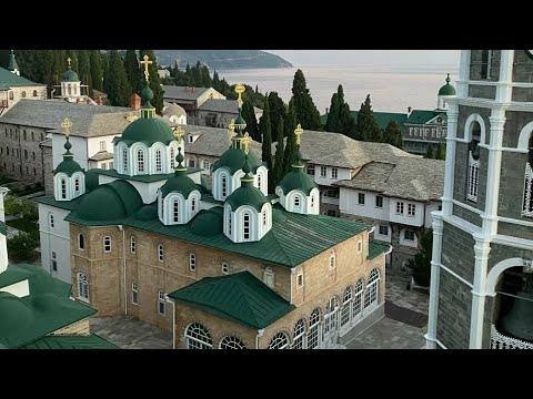 Видео: Афон.День13.Пантелимонов монастырь,Уронаполис,Салоники.