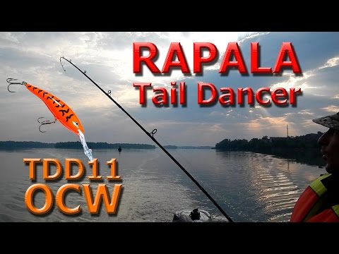 Видео: Rapala Tail Dancer (11 см) OCW " Морковь ". Видео обзор.
