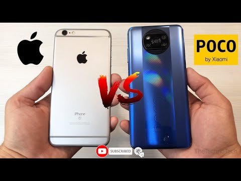 Видео: iPhone 6s plus vs Poco X3 pro | Сравнение производительности и камер