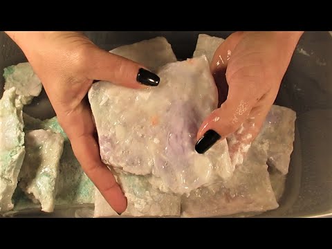 Видео: ASMR 💜♻️ Soaked Recycled Soap 💗♻️ Ultra Mushy Soap 🧡♻️Vid 242 💛♻️ РАЗМОКШЕЕ МЫЛО 💚♻️ Relaxing !  💙♻️