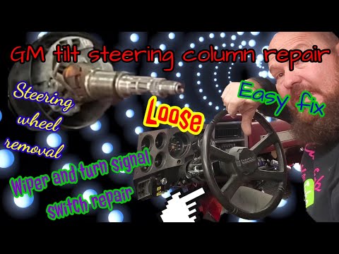Видео: 83-91 Chevrolet-GMC Ремонт и восстановление рулевой колонки с задержкой стеклоочистителя, переклю...