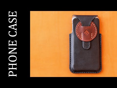 Видео: Кожаный чехол для смартфона Samsung Galaxy S10e или чем заняться на самоизоляции. (+ВЫКРОЙКА PDF).