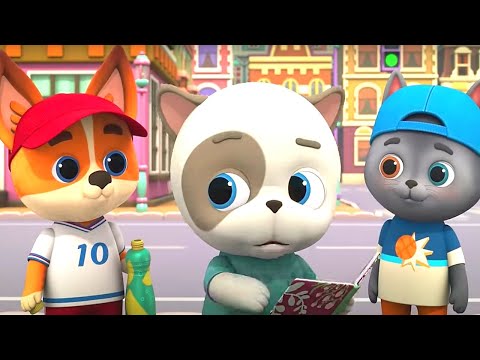 Видео: КОШЕЧКИ-СОБАЧКИ идут в школу— сборник мультфильмов
