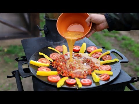 Видео: МЕНЕМЕН. ТУРЕЦКАЯ ЯИЧНИЦА НА САДЖЕ