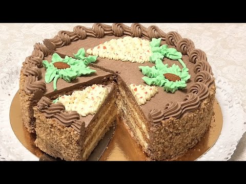 Видео: Любимый торт Крещатик, для ценителей Киевского торта/ Favorite cake Khreshchatyk