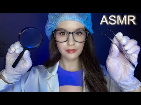 Видео: ASMR ВРАЧ ДЕРМАТОЛОГ ОСМОТР КОЖИ Doctor Dermatologist Unintelligible whisper Role Play